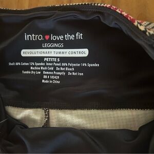 Intro Multicolor Tummy Control Leggings